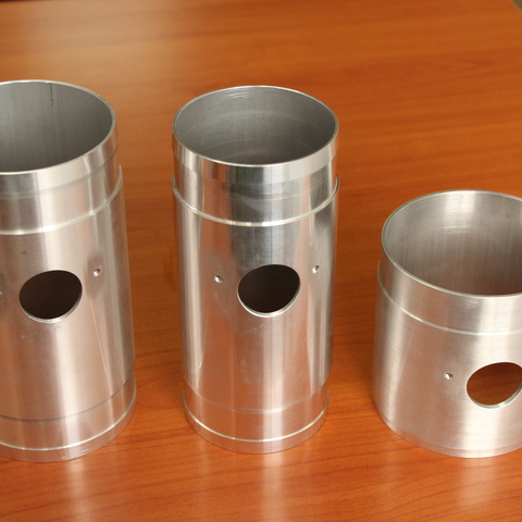 Aluminum tube Turned